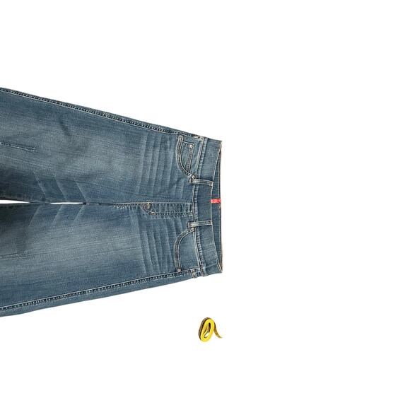 SPANX High Rise Flare Jeans Vintage Boho Indigo Wide Leg Size MP - Picture 10 of 14